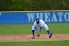 Baseball vs CGA  Wheaton College Baseball vs Coast Guard Academy during game one of the NEWMAC semi-finals playoffs. - (Photo by Keith Nordstrom) : Wheaton, baseball, NEWMAC